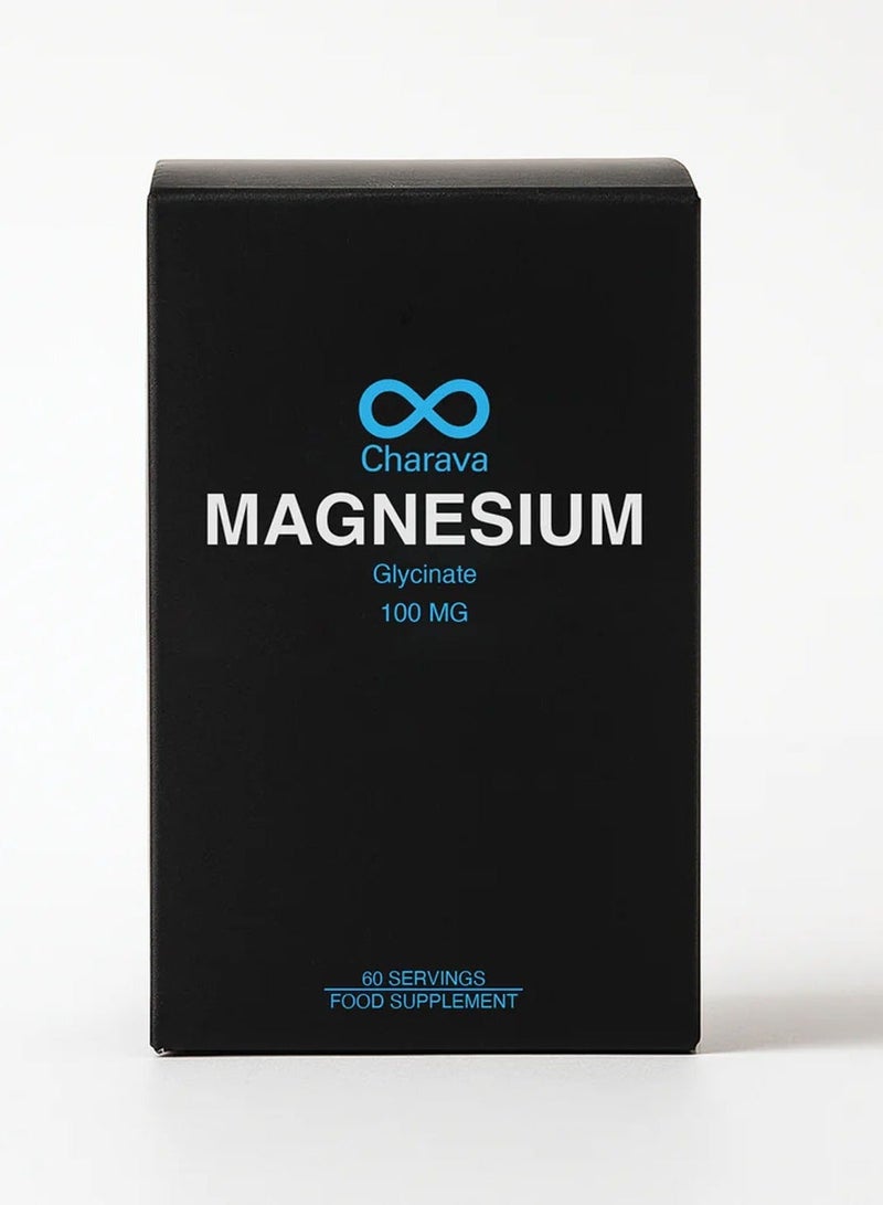 Charava Magnesium Glycinate ,60 Capsules - Image 2
