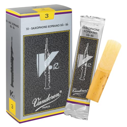 Vandoren SR603 Soprano Sax V.12 Reeds Strength 3; Box of 10 - Image 1