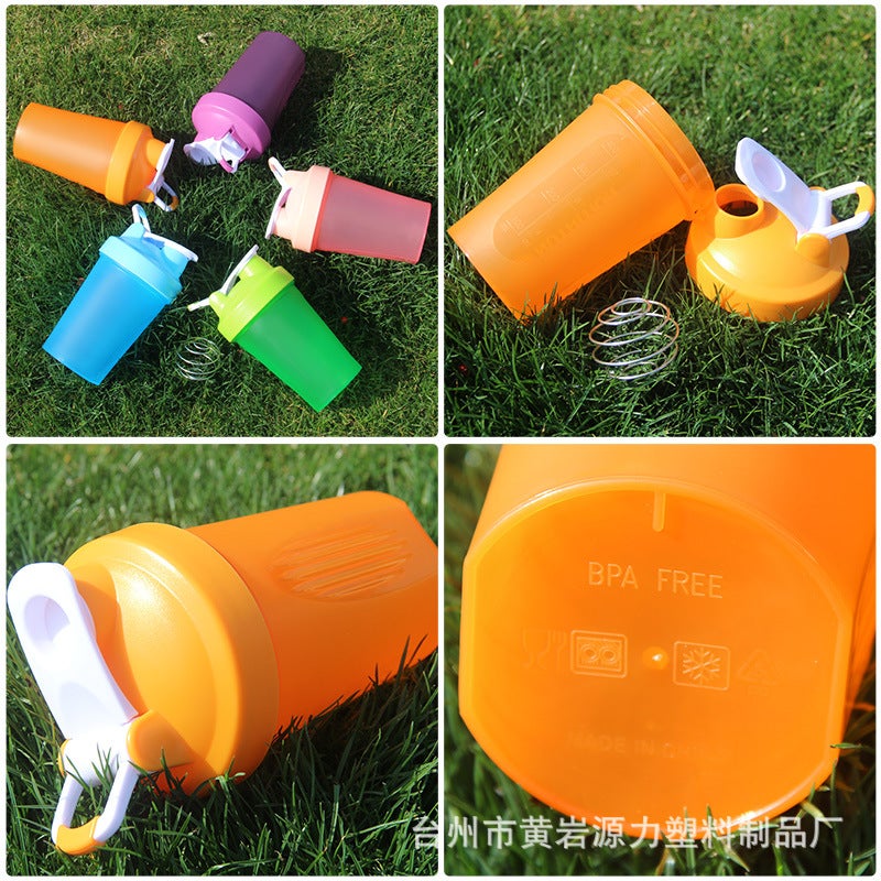 YL Portable Sports Water Bottle with Shaker, Protein Powder Mixer, and Custom Logo  Printing - Image 4