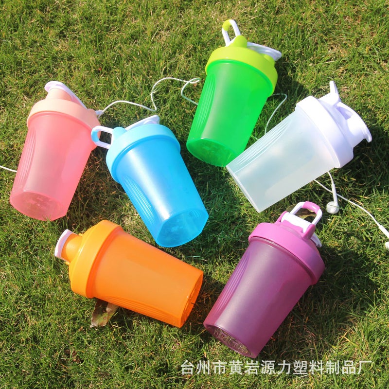 YL Portable Sports Water Bottle with Shaker, Protein Powder Mixer, and Custom Logo  Printing - Image 3