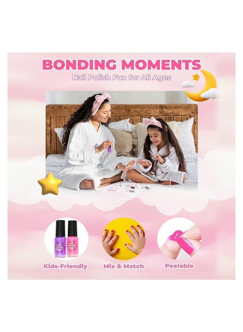 Generic - Kids Makeup Kit for Girls, Safe Real Washable Make up Kit for Little Girl Princess Toddler Makeup for Kid Birthday Gifts - Image 1