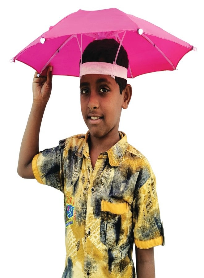 Dark Moon Hat Cap Umbrella for Kids Girls and Boys, Men Umbrella A1_31 - Image 1
