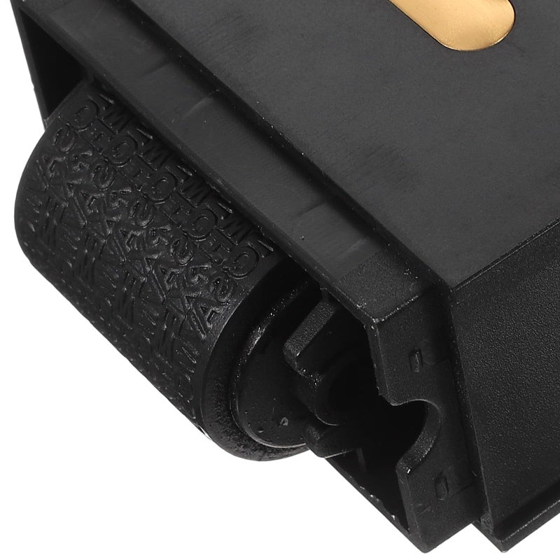 Graphite Black Privacy Roller Stamp with Ink for Document Confidentiality Office Home Use - Image 4
