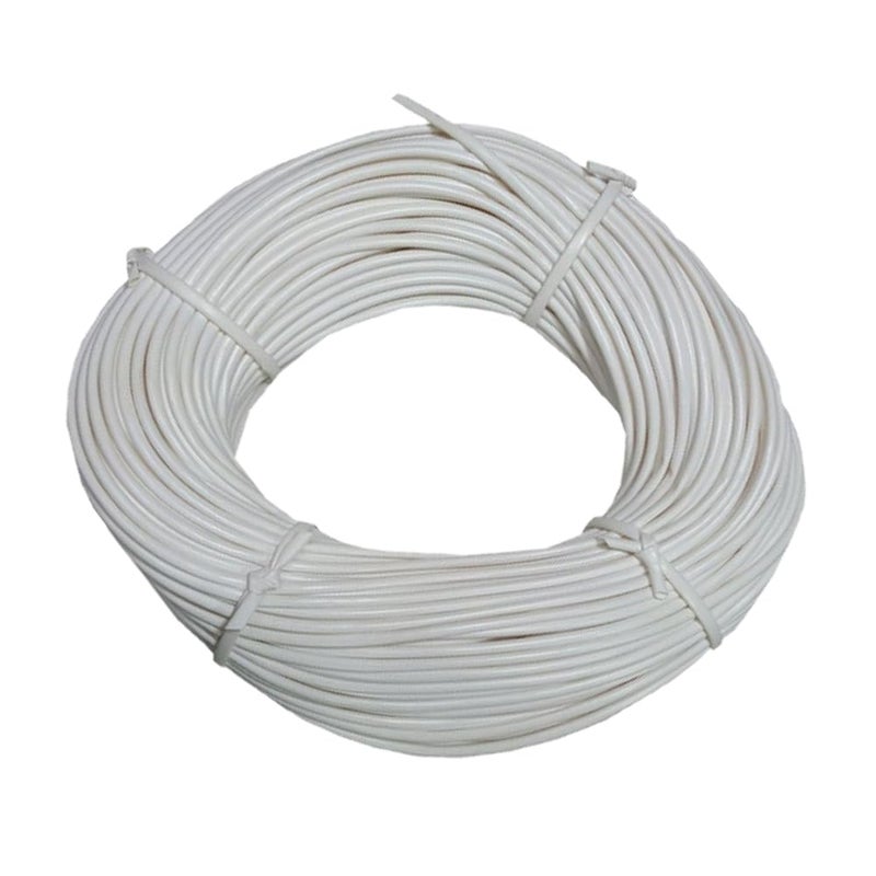 KRIONKART KRIONKART PVC Marking Sleeve Ferrule Printing Wire Tube Label with 42 mm Inner Diameter for Printing Machine 100 Meter Full Tube - Image 3