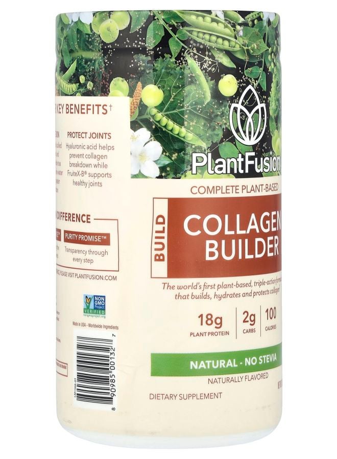 PlantFusion Complete Plant-Based Collagen Builder Natural 10.58 oz (300 g) - Image 2