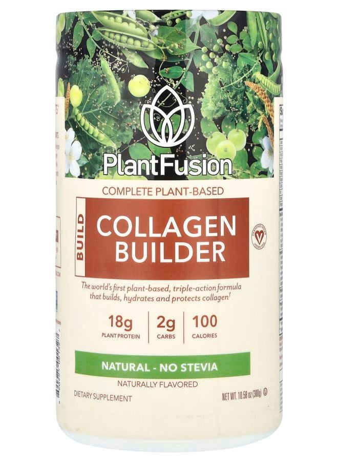 PlantFusion Complete Plant-Based Collagen Builder Natural 10.58 oz (300 g) - Image 1