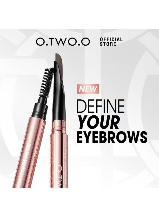 O.TWO.O Haute sculpting machete Brow pencil 03 COFFE BROWN - Image 5