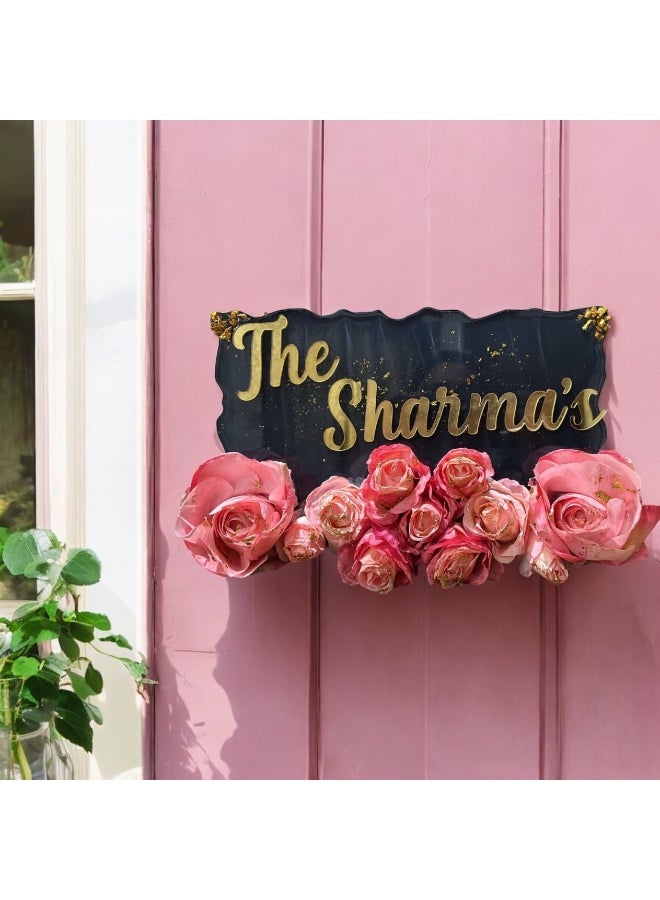 Hazel Vistaa Handmade Name Plate - Image 1