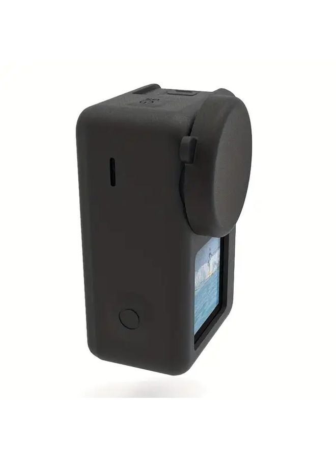 غطاية كاميرا DJI Osmo Action 3 و4 و5 Pro باللون الأزرق - مقاومة للصدمات ومقاومة للخدوش وواقية من الغبار - Image 5