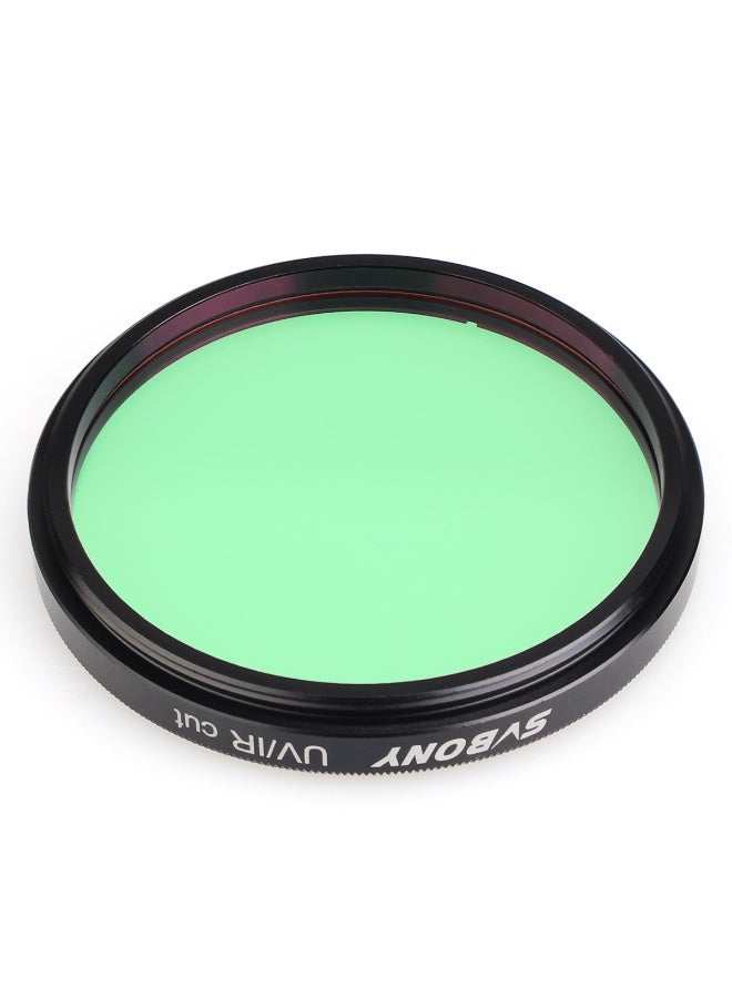 SVBONY SVBONY 1.25-Inch UV/IR Cut Filter – High-Quality Optical Glass, Multi-Layer Coating, Infrared & Ultraviolet Blocking, Compatible with 1.25" Eyepieces & Accessories, Ideal for Astrophotography  - Image 2