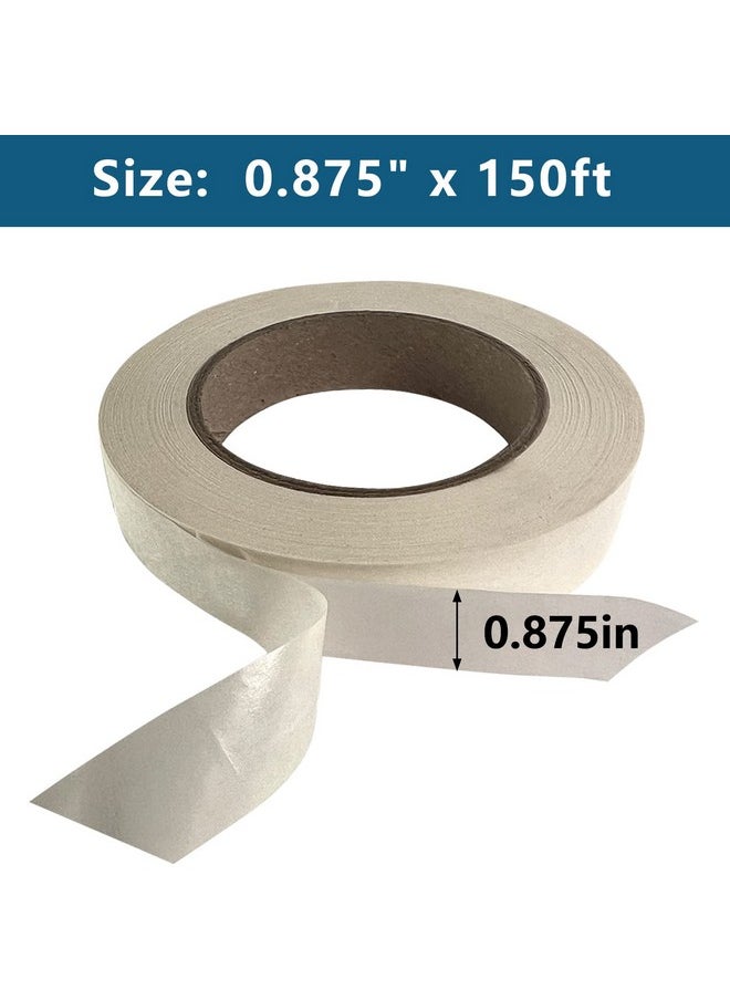 Lineco Archival Selfadhesive Abaca Paper Hinging Tape 0.875 Inch X 150 Feet Neutral Ph Acidfree For Photo Mat Artwork Pack Of 1  - Image 2