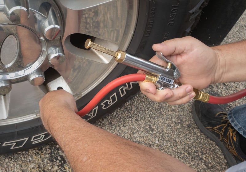 Amflo 150E-RET Bayonet-Style Inflator Gauge with Straight-On Tapered Chuck - Image 4