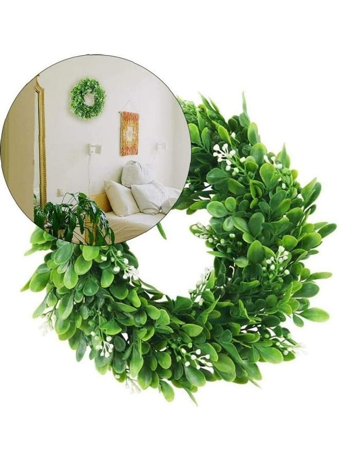 NIBEMINENT Artificial Eucalyptus Leaves Green - Image 2