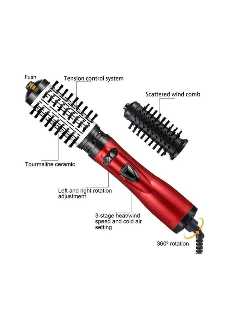 general 3 in 1 Hot Air Brush and 360° Rotating Hair Dryer for Dry Hair, Multitudet 3 in 1 Hair Dryer, Brush for Styling and Frizz Control, Dry Hair, Curls, Straighten Hair - Image 4