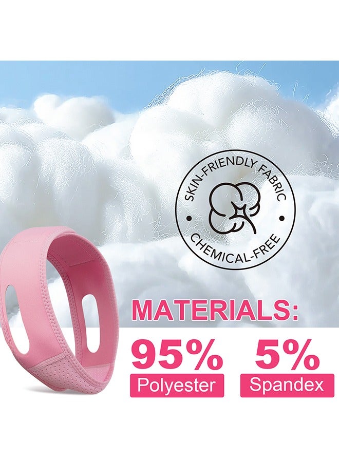 إليمي حزام تنحيف الوجه القابل لإعادة الاستخدام - قناع الخط V - مخفض الذقن المزدوج - رقعة الذقن - شريط شد الوجه - حزام الذقن - قناع التنحيف على شكل V لمنع الترهل - Image 2