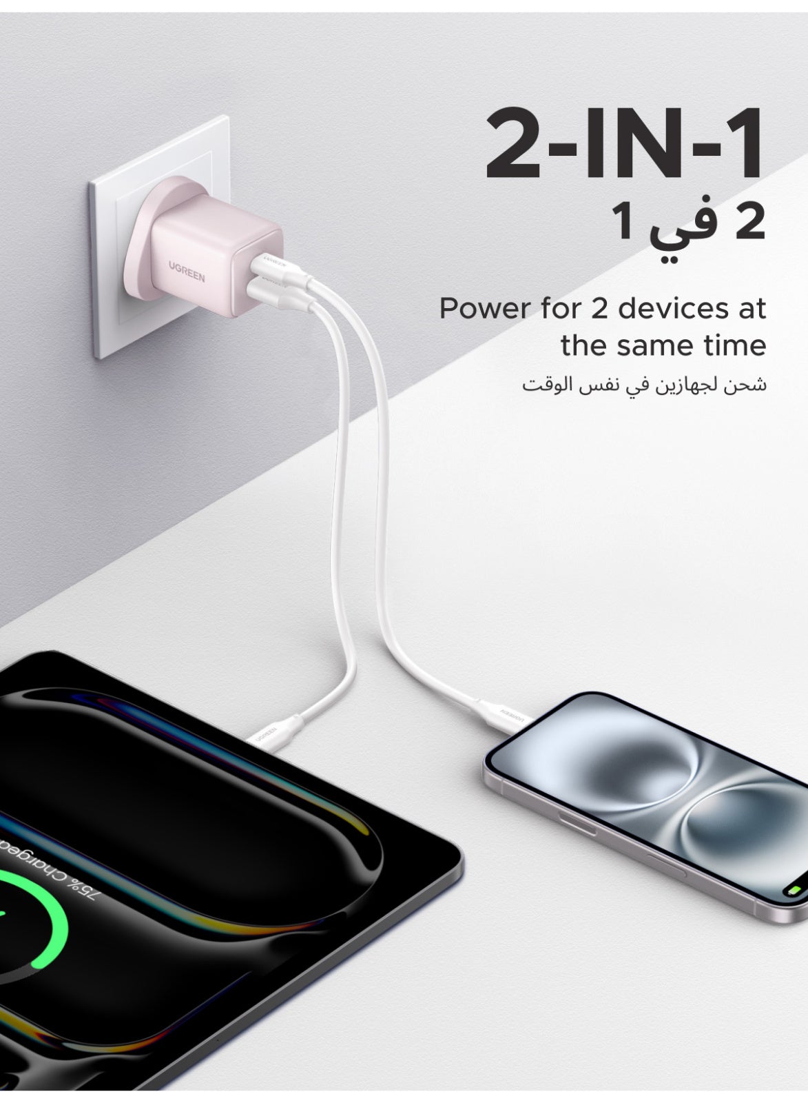 ugreen Ugreen usb-c Charger Ga Dual Port usbc N70395459V