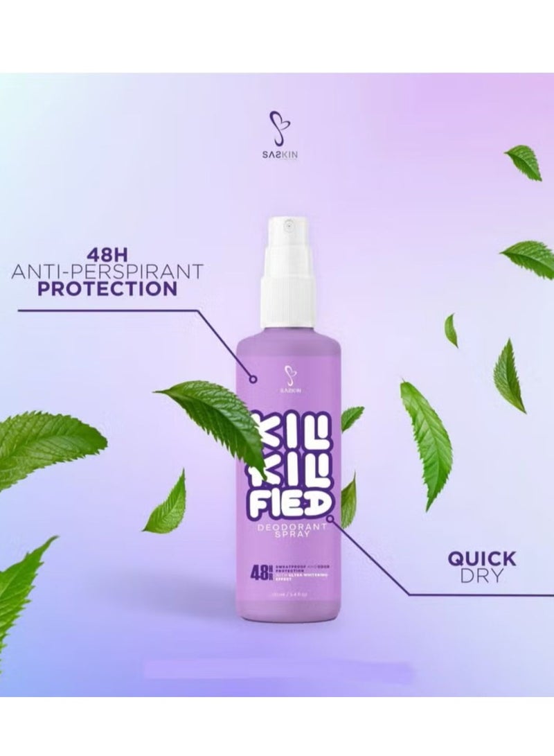 SASKIN Kili Kili Fied Deodorant 60ml - Image 3