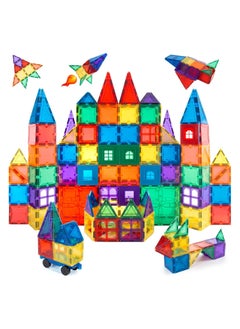 HOPHOP Hop Hop Magnetic Building Tiles Set of 30 - Strong 3D Magnetic Building Blocks for Kids, Educational Toy, Birthday Gifts for Kids and Toddlers - Inspire Creativity and Imagination.  - Image 2
