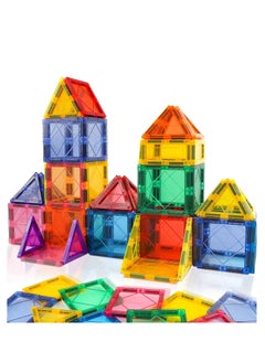 HOPHOP Hop Hop Magnetic Building Tiles Set of 30 - Strong 3D Magnetic Building Blocks for Kids, Educational Toy, Birthday Gifts for Kids and Toddlers - Inspire Creativity and Imagination.  - Image 3