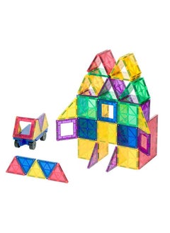 HOPHOP Hop Hop Magnetic Building Tiles Set of 30 - Strong 3D Magnetic Building Blocks for Kids, Educational Toy, Birthday Gifts for Kids and Toddlers - Inspire Creativity and Imagination.  - Image 4