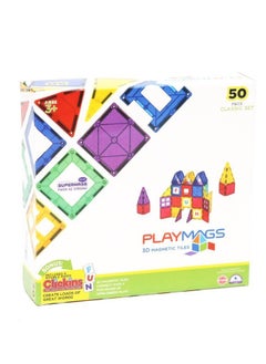 HOPHOP Hop Hop Magnetic Building Tiles Set of 30 - Strong 3D Magnetic Building Blocks for Kids, Educational Toy, Birthday Gifts for Kids and Toddlers - Inspire Creativity and Imagination.  - Image 5