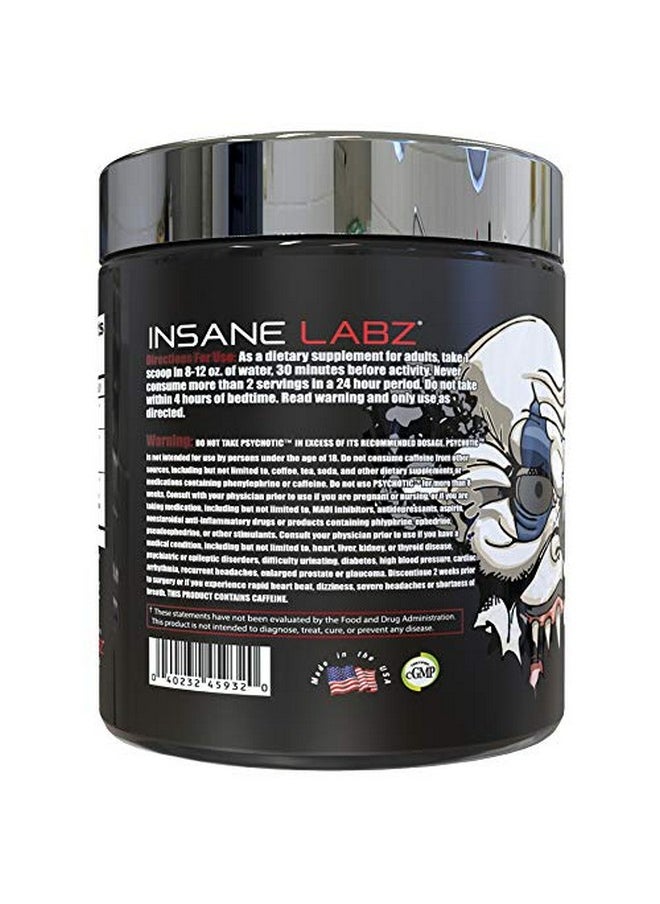 Insane labz - Insane Labz Psychotic Test, High Stim Testosterone Energy and Pump Boosting Pre-Workout Powder with DMAE Bitartrate, D Aspartic Acid, Creatine HCL and Glycerol Monostearate, 30 Servings, Grape - Image 1