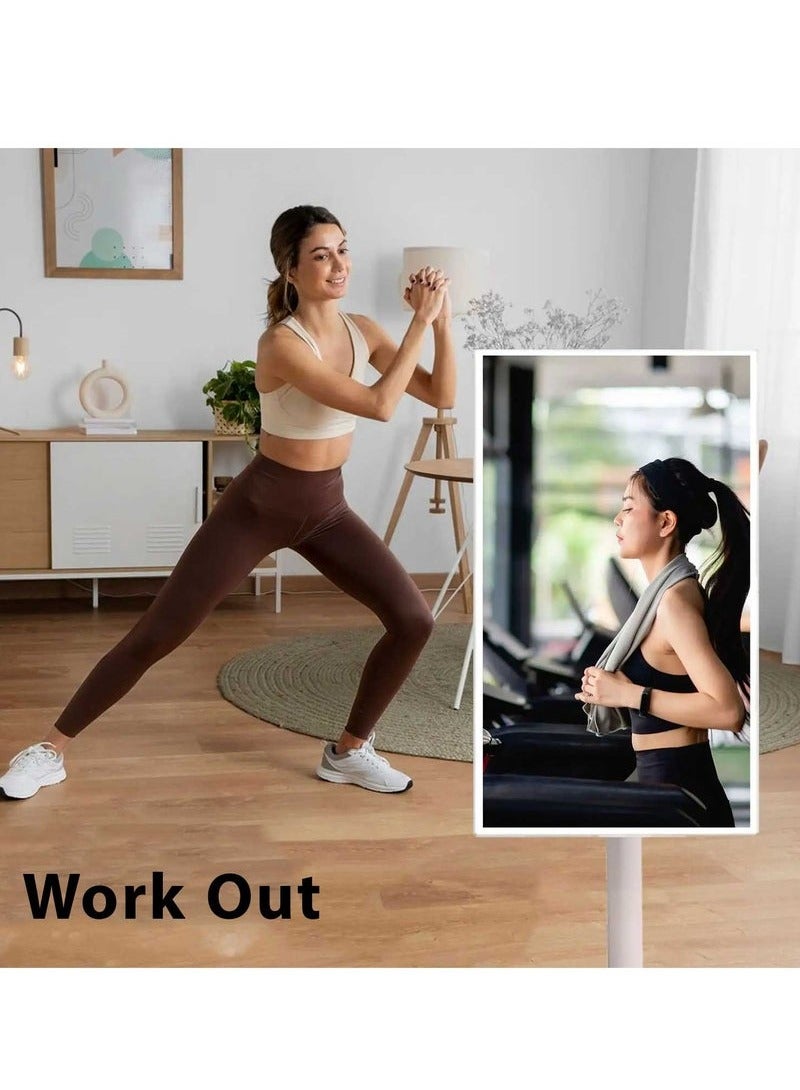 Smart screen portable 24-inch Andriod Display with 10-Point Multi-Touch 6GB RAM 128G HDMI/USB FHD Screen 1920p, Webcam with Build-in Camera, 7-8 Hours, Remote Control and Long Battery Life All-in-One Touch Screen for Home, Office, and Conference Use with Integrated Android & Camera Portable Long Battery