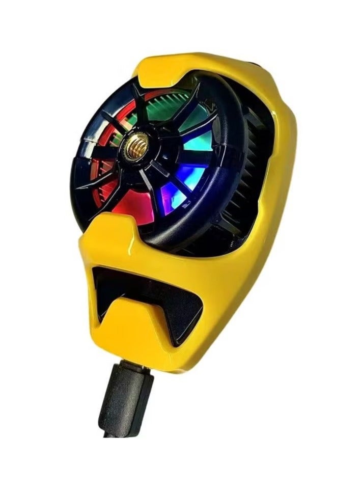 ELTRAZONE DL22 Semiconductor Mobile Phone Cooling Radiator – Ultra-Fast Heat Dissipation Back Clip Fan for Gaming, Compatible with iOS & Android, Ideal for PUBG, Mobile Legends, Free Fire – Quiet Operation, Lightweight & USB Powered Game Cooler - Image 2