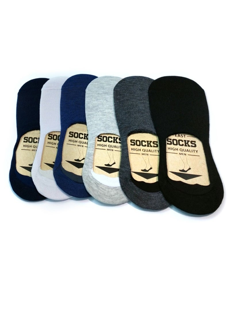 6 pairs of socks multicolours 