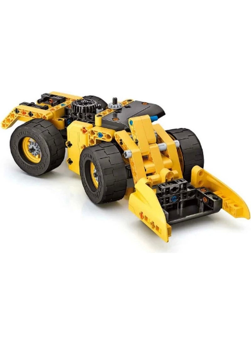 Toyfest - Mechanical Lab Bulldozer Multi-Part Science Building Toy - Image 1