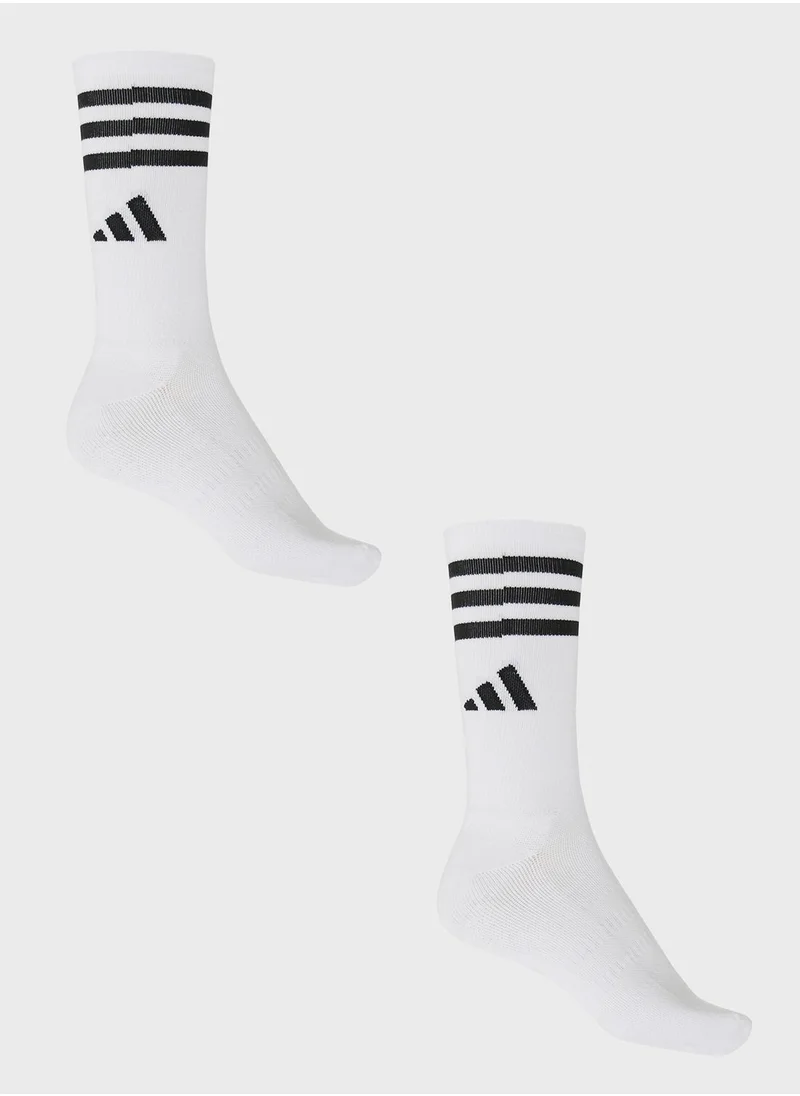 Adidas 3 Pack Crew Socks