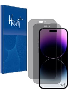 Privacy Screen Protector for iPhone 14 Pro Max 6.7 inch 2 Pack 2022 Anti Spy 9H Tempered Glass Edge to Edge Full Coverage