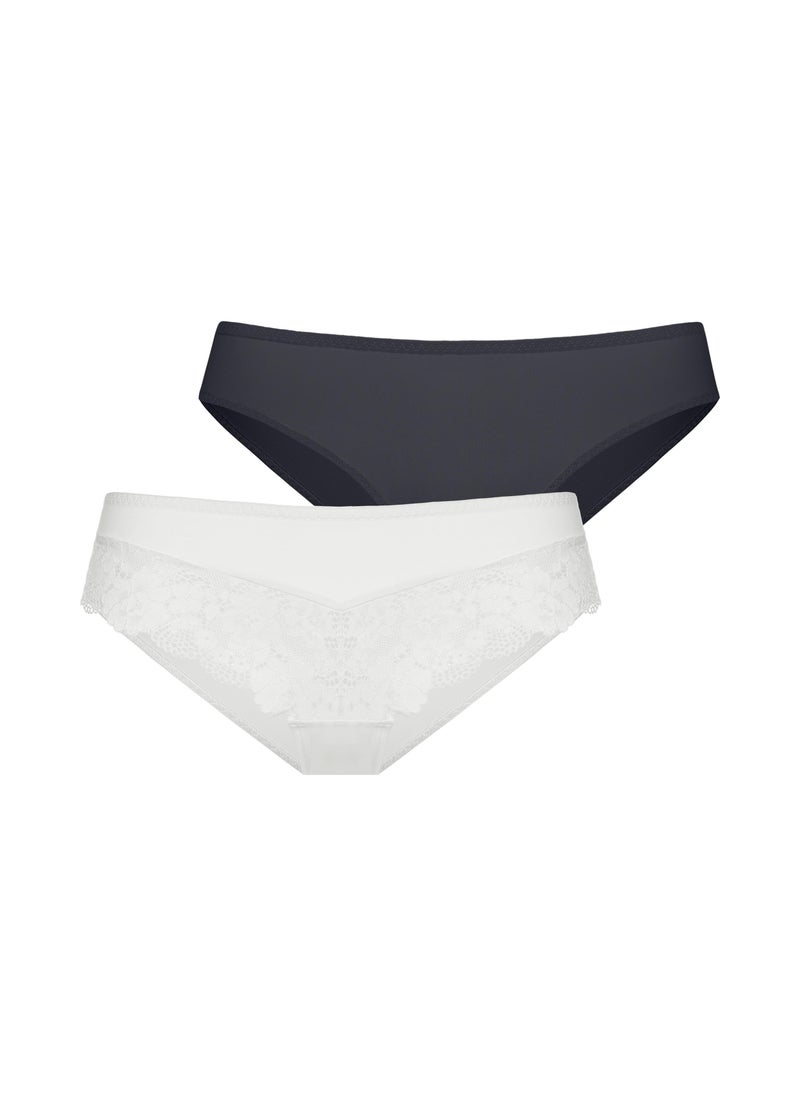 Dorina - 2 Pack High Leg Brief - Image 1