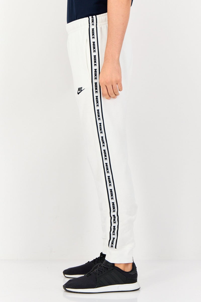 Nike Men 2 Pieces Sportswear Fit Embroidered Logo Outdoor Tracksuit, White - Image 2