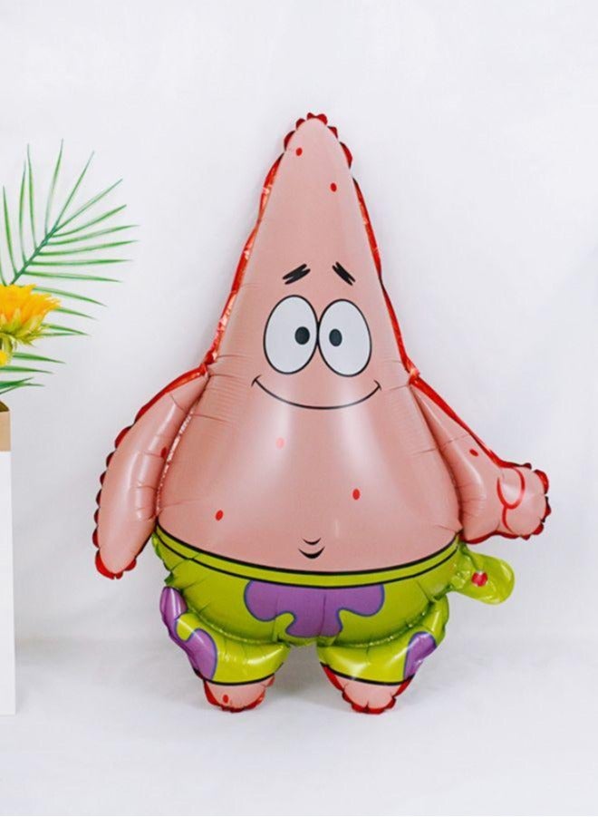 2 pc Sponge Bob Characters Ballon Set , Giant balloon for Kids Party, Birthday Double Sided Foil Balloon - Image 2