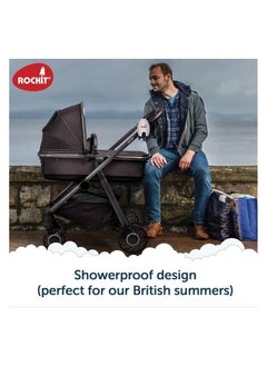 ROCKIT Portable Baby Rocker 2.0 USB Rechargeable, Portable Baby Sleep Aid Gently Rocks Any Stroller or Buggy, Adjustable Speed with 60-Minute Timer,Fits All Pushchairs & Prams to Create a Baby Bouncer  - Image 5