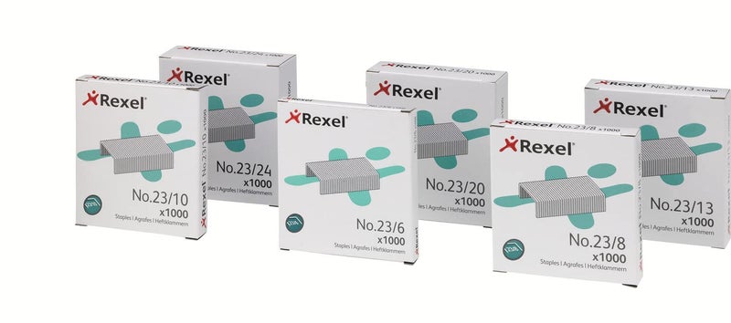Rexel No.23/17 mm Heavy Duty Staples - Box of 1000 for Stapling up to 130 Sheets - Image 3