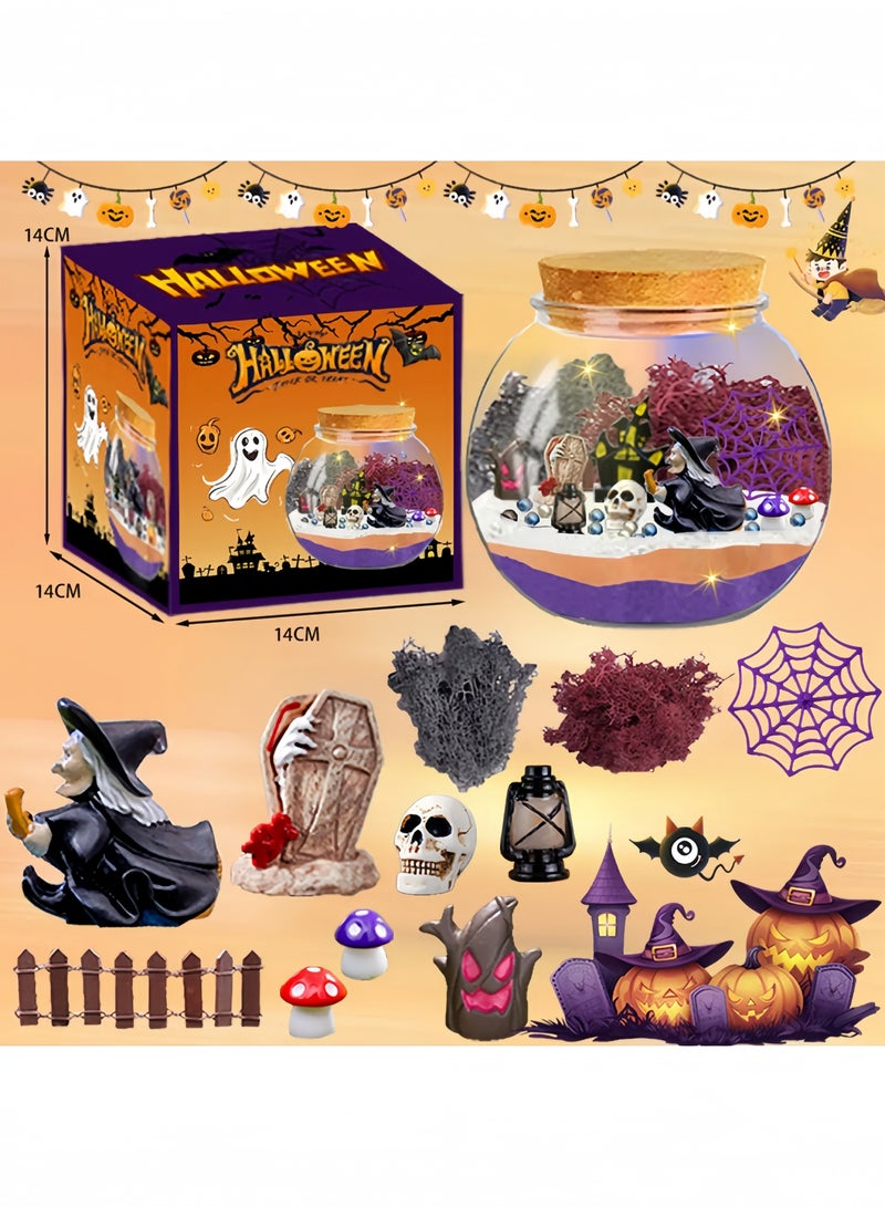 GGEROU Halloween Light-Up Kit for Kids LED Night Light Birthday Gift Halloween Toys DIY Arts and Crafts Kit for Kids - Image 3