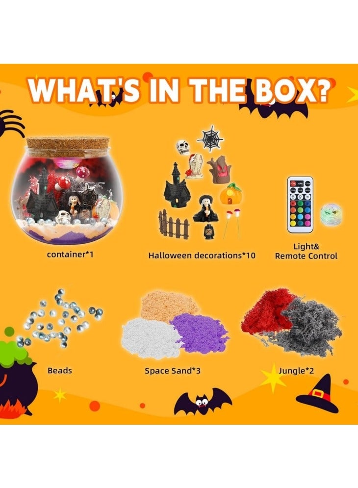 GGEROU Halloween Light-Up Kit for Kids LED Night Light Birthday Gift Halloween Toys DIY Arts and Crafts Kit for Kids - Image 2