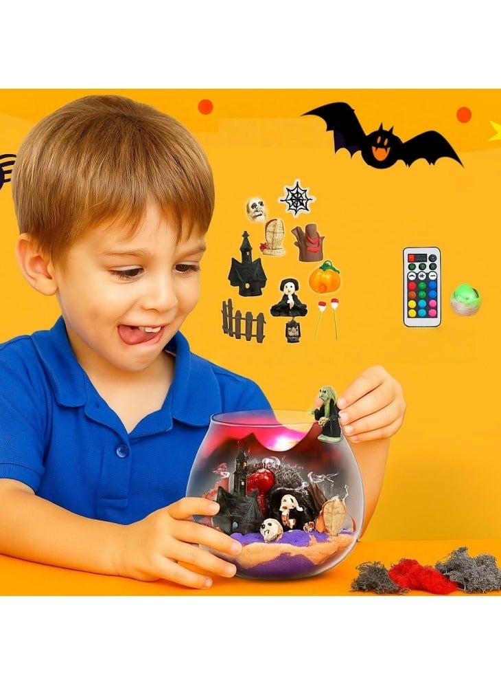 GGEROU Halloween Light-Up Kit for Kids LED Night Light Birthday Gift Halloween Toys DIY Arts and Crafts Kit for Kids - Image 4