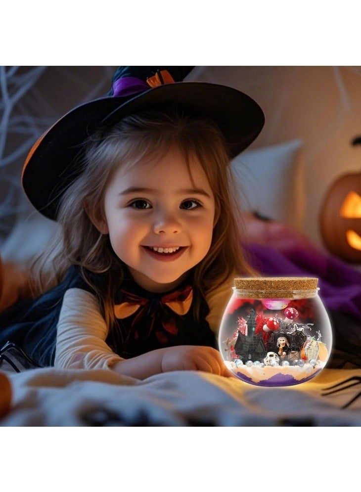 GGEROU Halloween Light-Up Kit for Kids LED Night Light Birthday Gift Halloween Toys DIY Arts and Crafts Kit for Kids - Image 5
