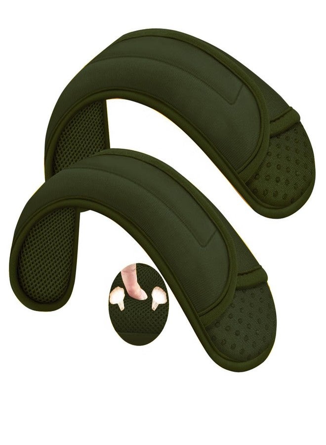 ZINZ 2-Pack Universal Shoulder Pad with Ultra Thick Cushion for Bag Luggage Bag Crossbody, Plus Long & Anti-Slip & Breathable,Army Green - Image 1