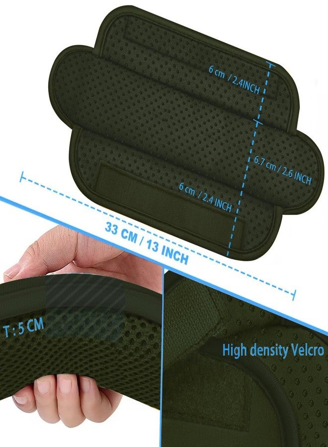 ZINZ 2-Pack Universal Shoulder Pad with Ultra Thick Cushion for Bag Luggage Bag Crossbody, Plus Long & Anti-Slip & Breathable,Army Green - Image 2