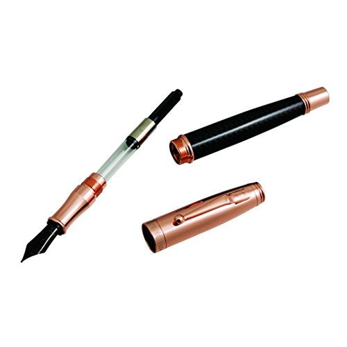 Monteverde Invincia Rose Gold Fountain Pen, Broad Nib (MV40062B) - Image 2