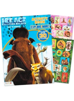 Toys Ice Age Coloring Book with Over 30 Ice Age Stickers (Party Supplies) 
