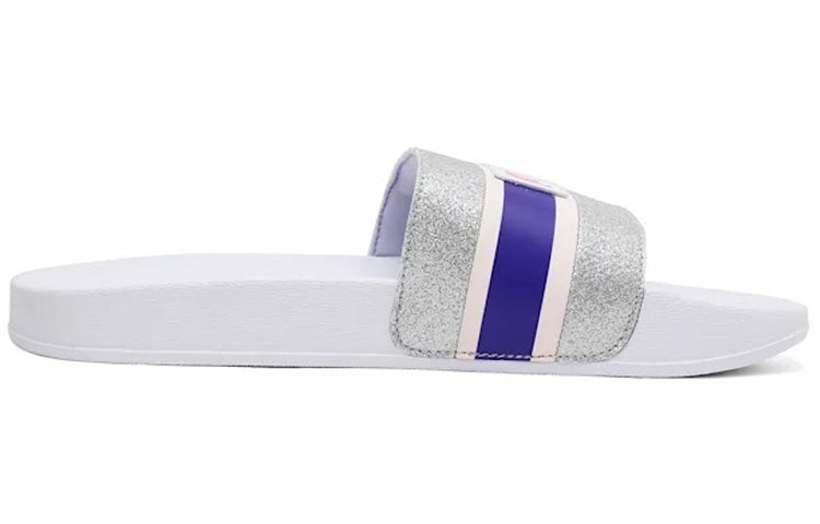 PUMA (WMNS) PUMA Leadcat FTR Slides '90s Pop - Glittered White' - Image 2
