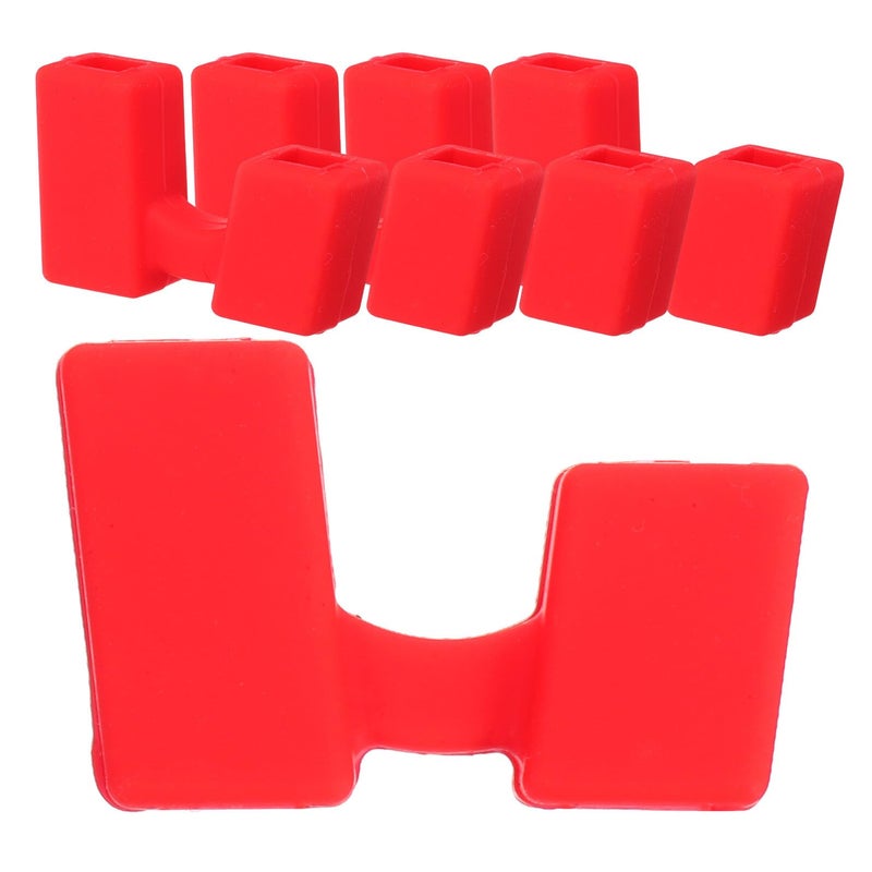 Non Slip Silicone Chopstick Trainer Set 5 Pieces Portable Reusable Learning Helper For Kids And Seniors - Image 2