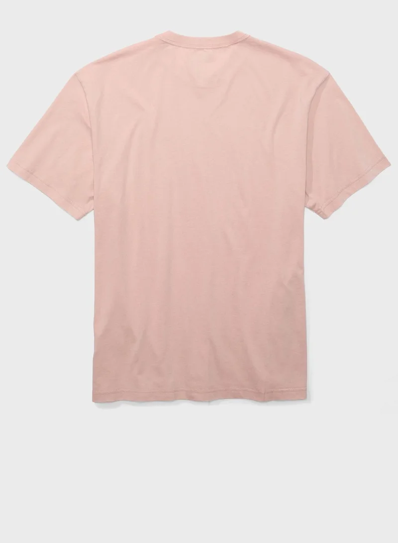 American Eagle  Graphic Crew Neck T-Shirt for Men | Best Price UAE