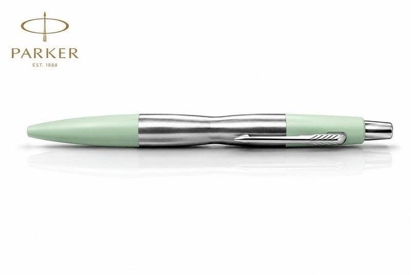Parker Dimonite Mint Green Ballpoint Pen, Classic Vintage Collectible - Image 1