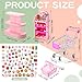 Rotatingpals 158 Pcs Mini Shopping Cart Basket Miniature Food Drink Bottle Mini Supermarket Trolleys Tiny House Party Accessories - Image 4
